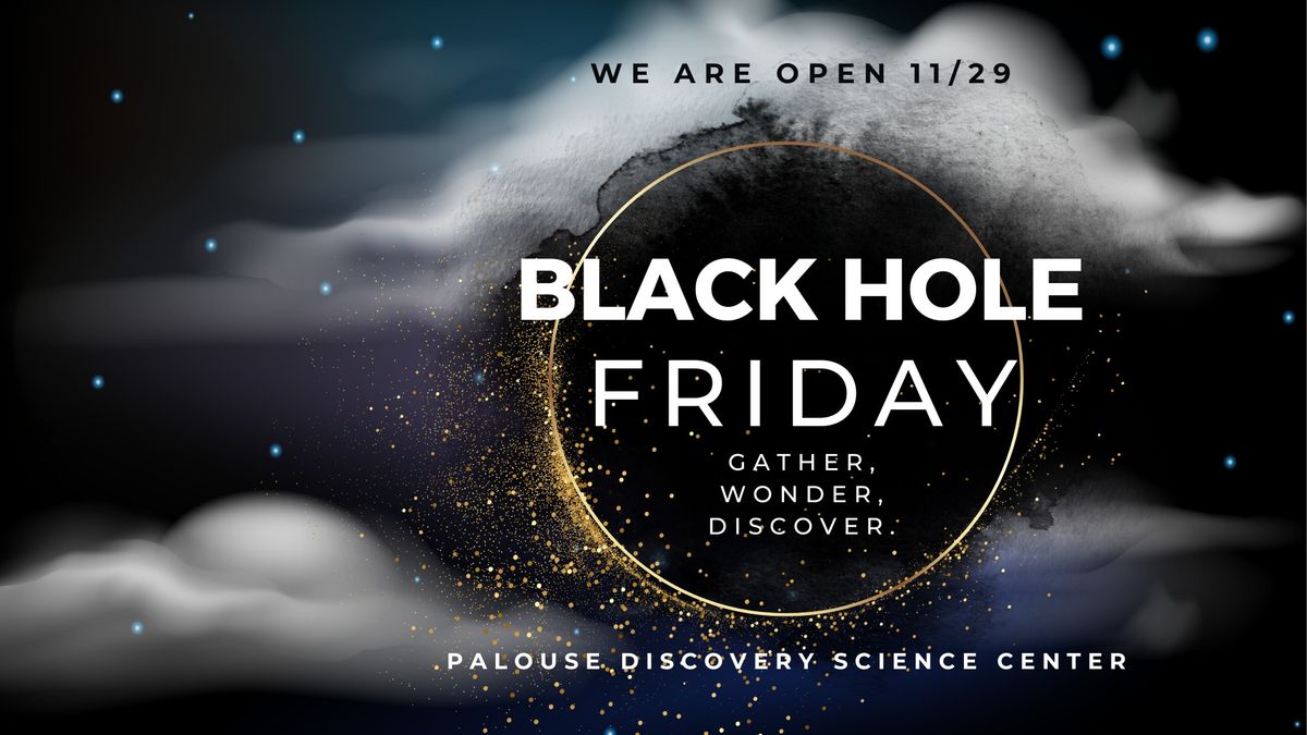 Black Hole Friday at PDSC