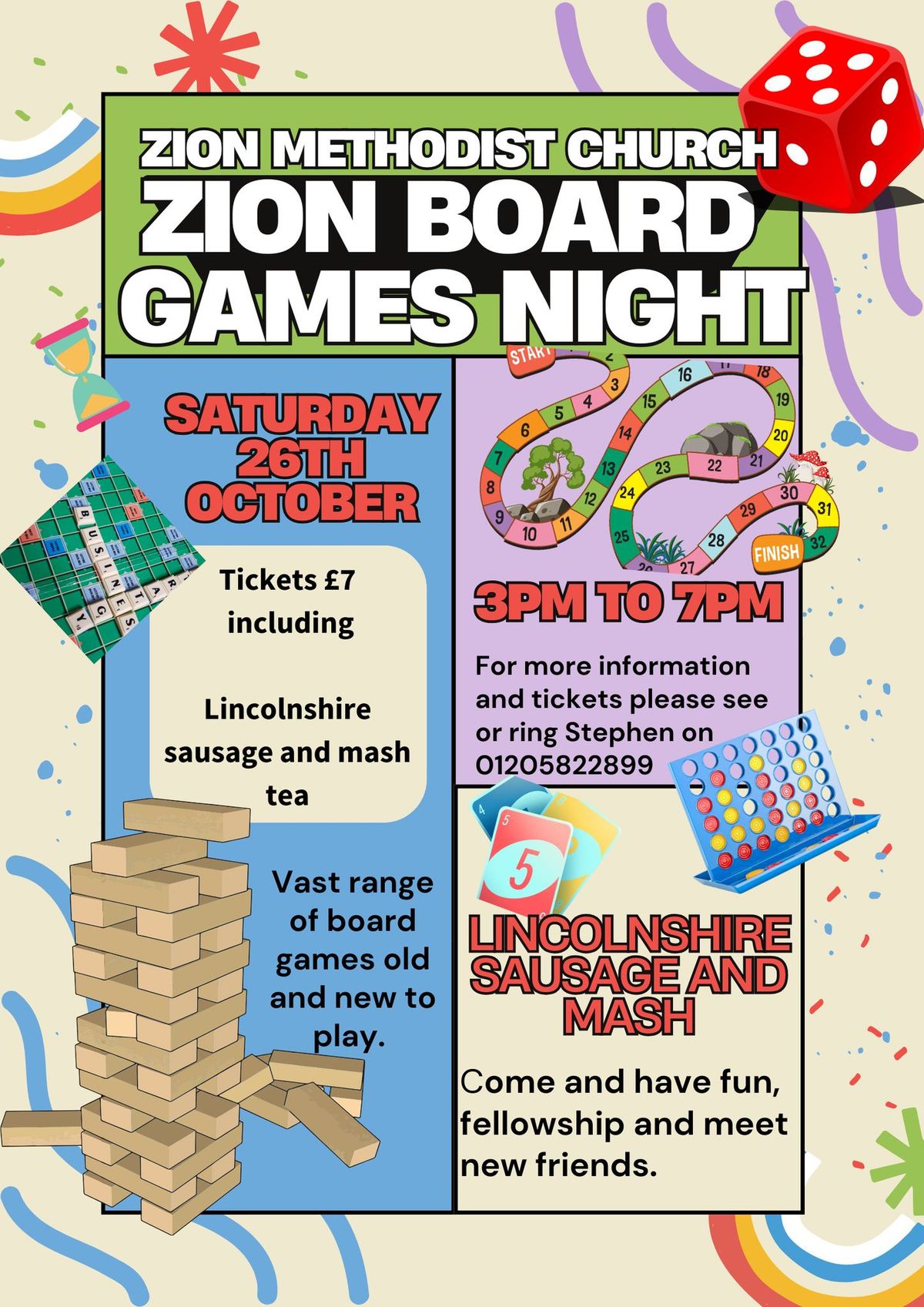 Zion Boards Game Night