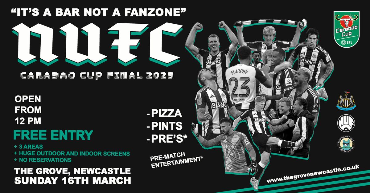 FREE ENTRY - Newcastle vs Liverpool \u2013 Carabao Cup Final 