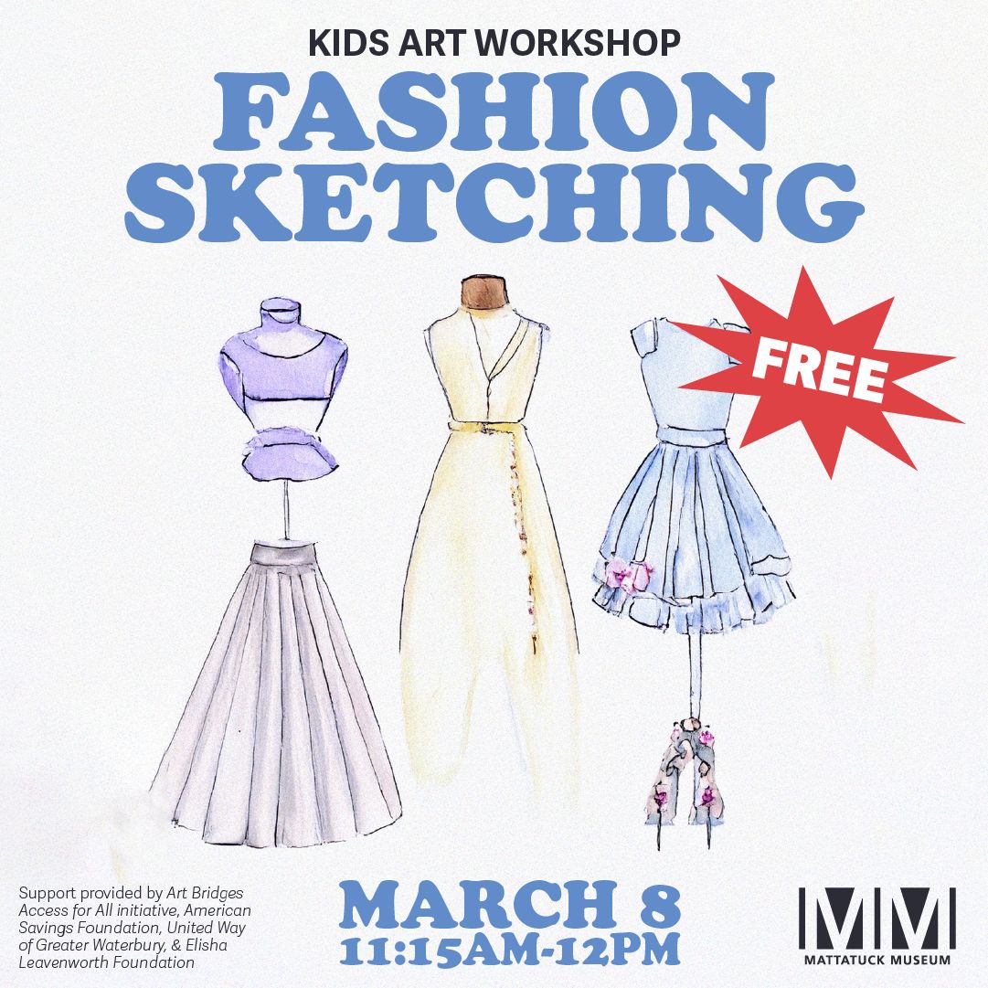 Kids Art Workshop: Fashion Sketching