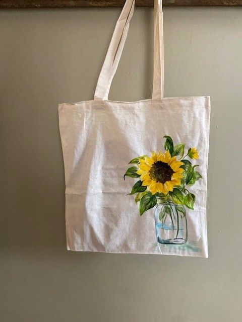Paint Your Own Tote Bag