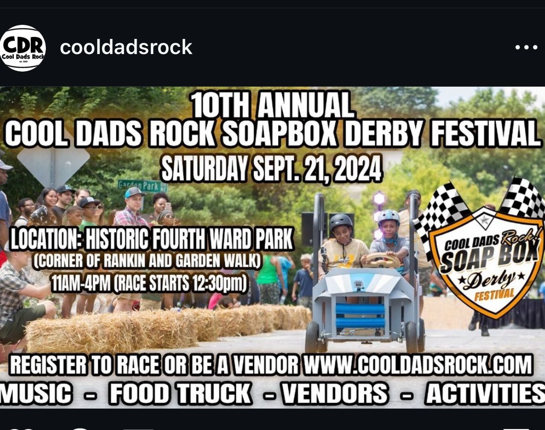 10th Annual Cool Dads Rock Soapbox Derby Festival