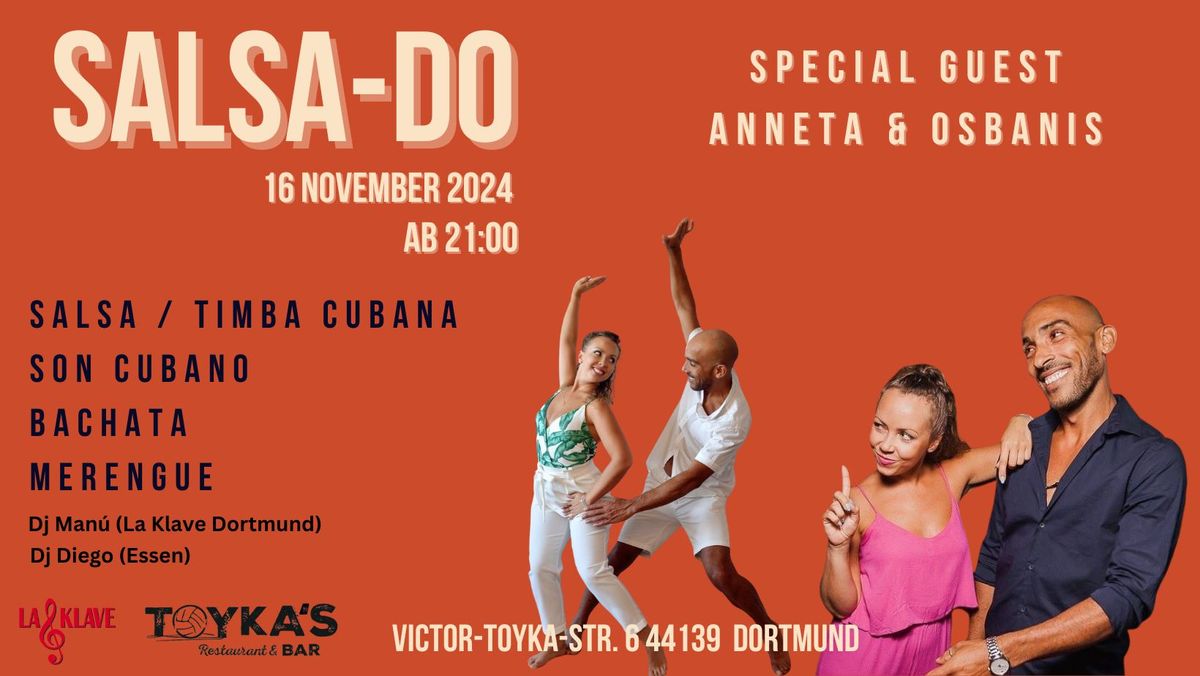 SALSA-DO im Toykas - Special Guest Anneta & Osbanis