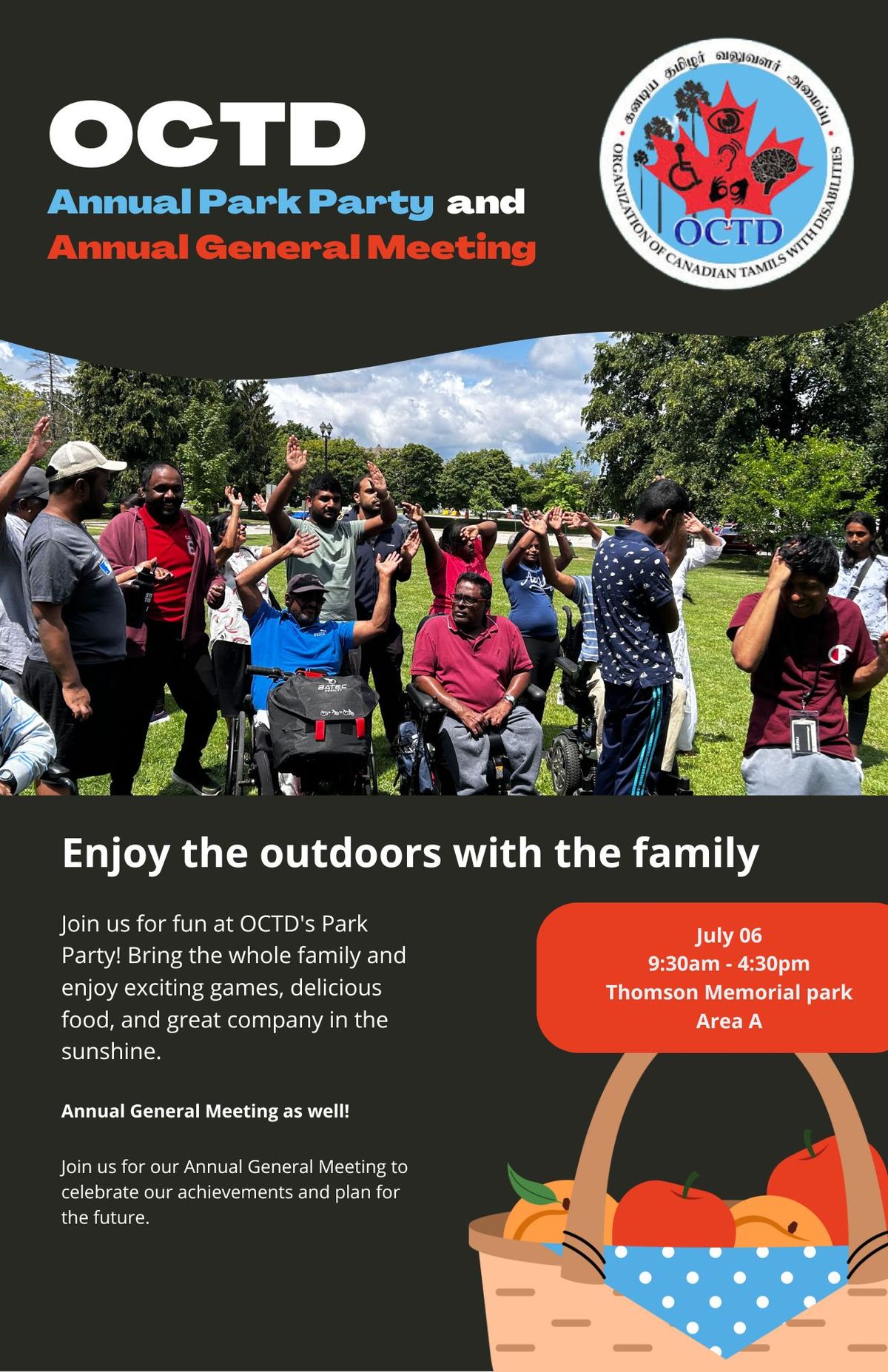 OCTD Park Party and Annual General Meeting