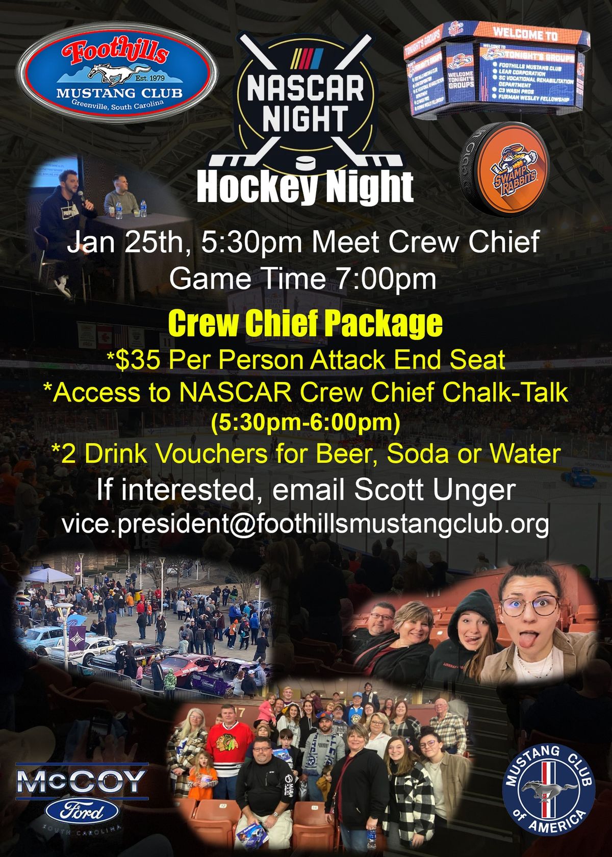 FMC Hockey Night for NASCAR NIGHT