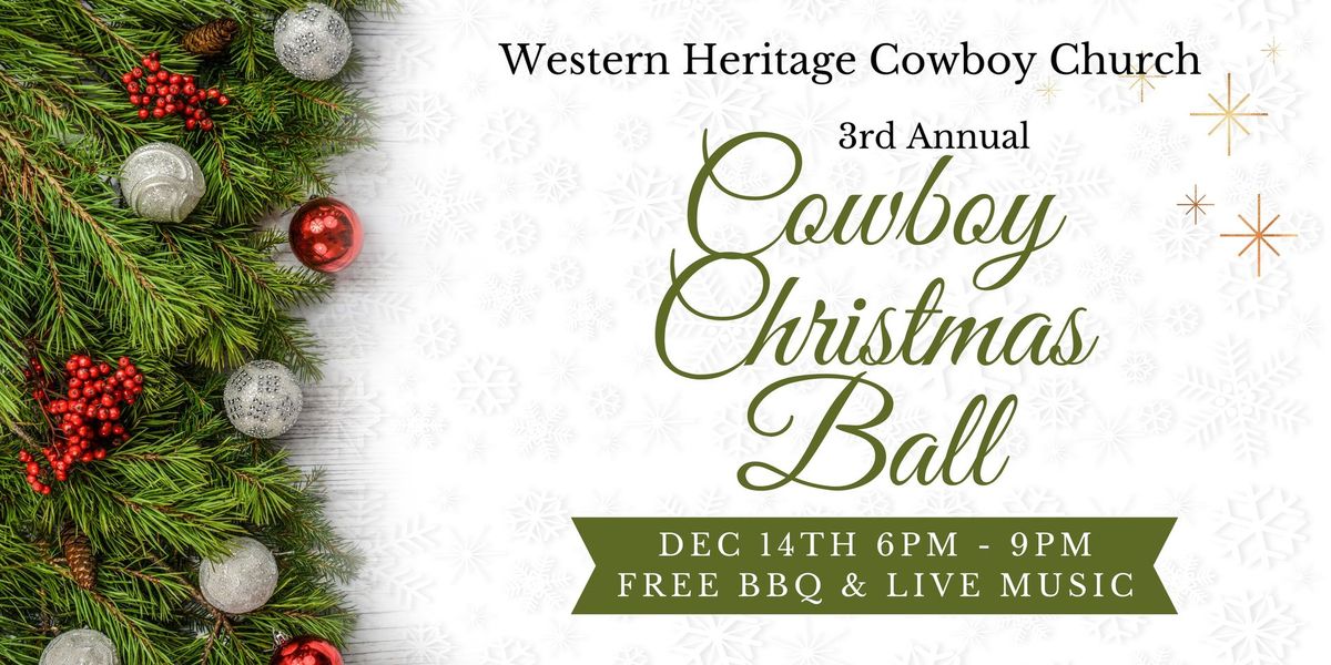 3rd Annual Cowboy Christmas Ball