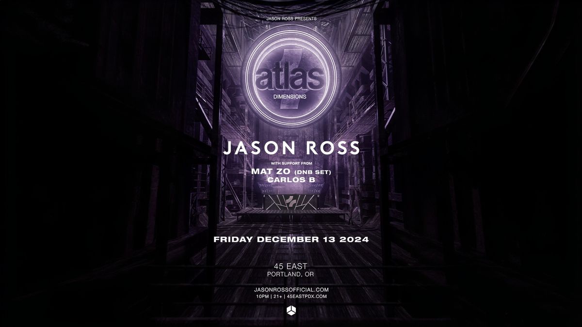 Jason Ross - Atlas Dimensions Tour (Portland, OR)