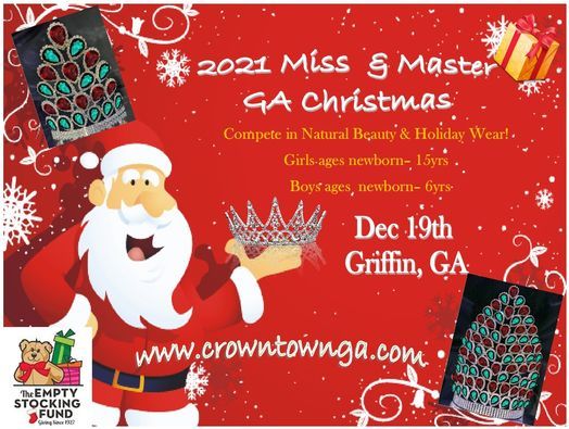 Christmas Stocking Fund 2022 For Thomaston Ga 2021 Miss & Master Ga Christmas, Southern Events, Griffin, 19 December 2021