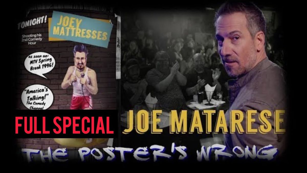 Joe Matarese at Off the Hook Comedy Club