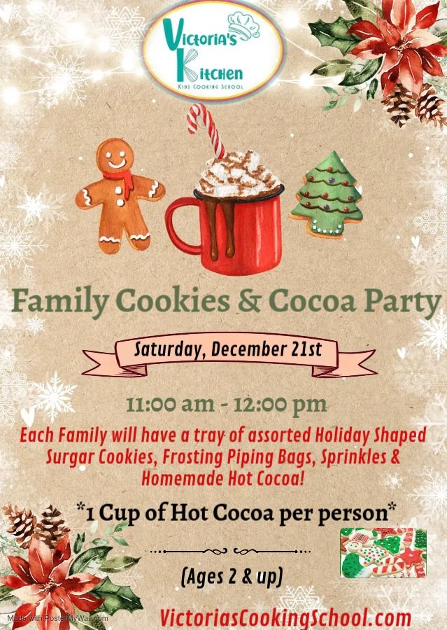 Annual Family Cookies & Cocoa Party