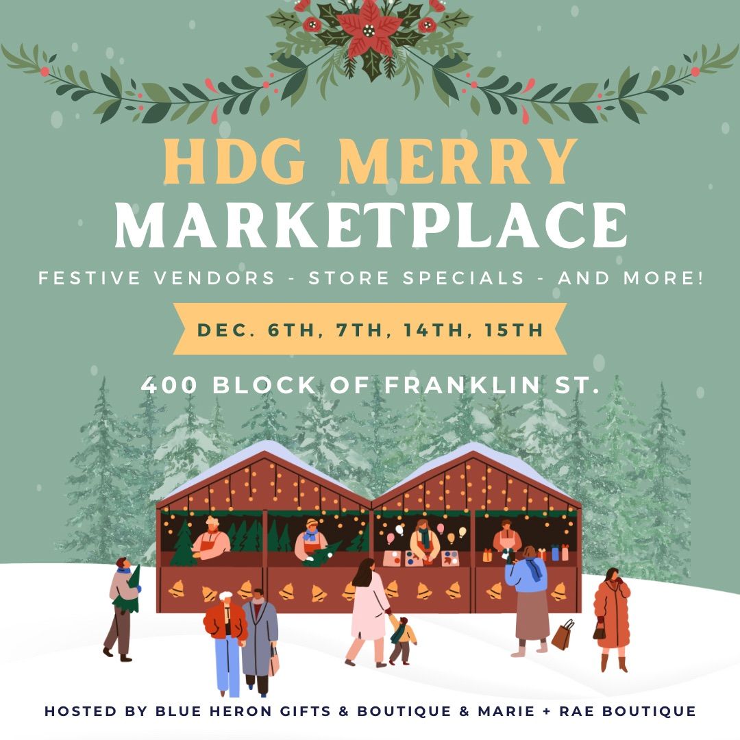 HdG Merry Marketplace on Franklin \ud83c\udf84