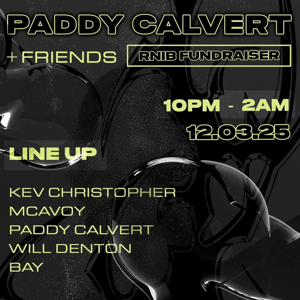 Paddy Calvert and Friends: RNIB Fundraiser