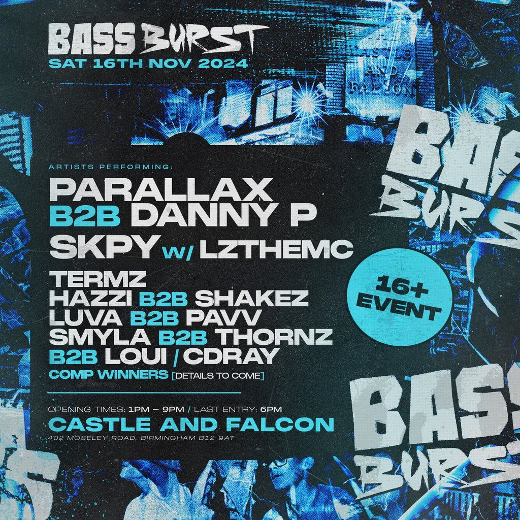 Bassburst 16\/11 : PARRALLAX TAKEOVER