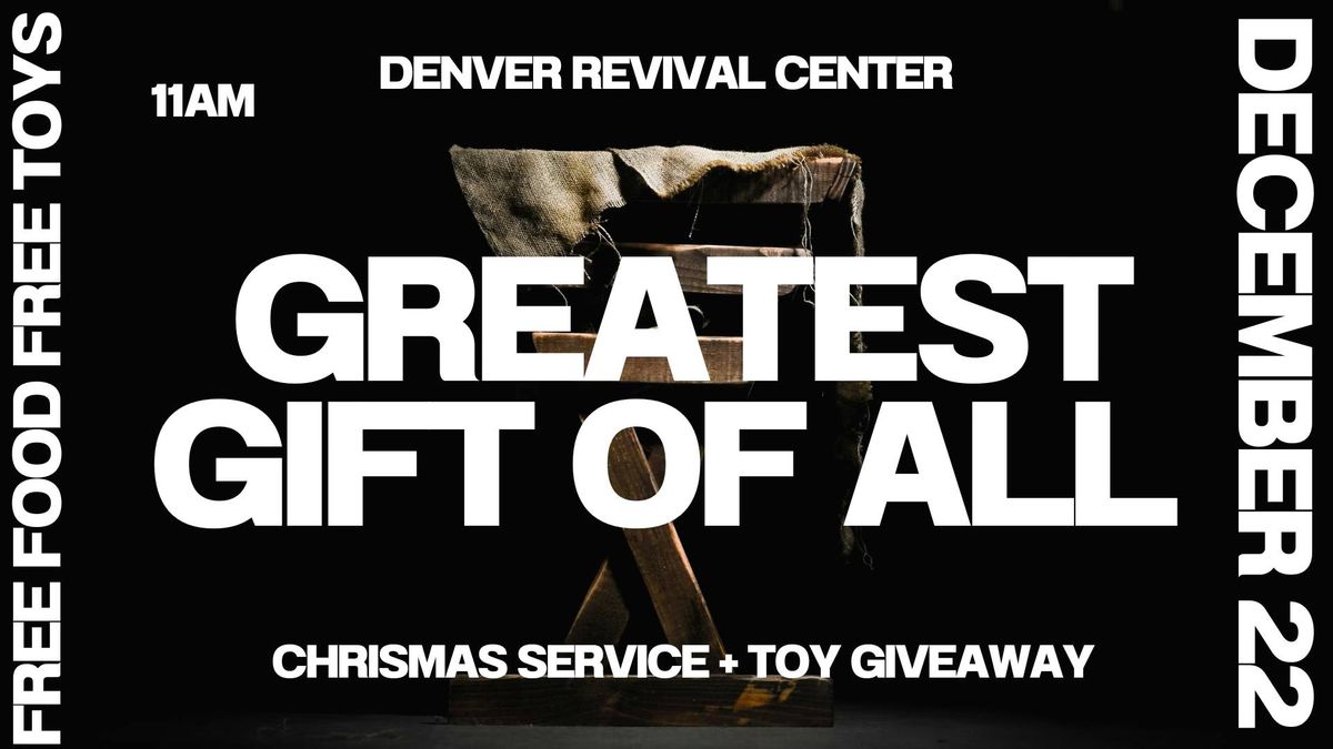 GREATEST GIFT OF ALL + TOY GIVEAWAY 