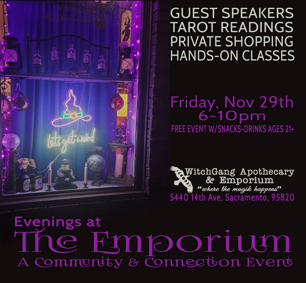 November's Evening at The Emporium 