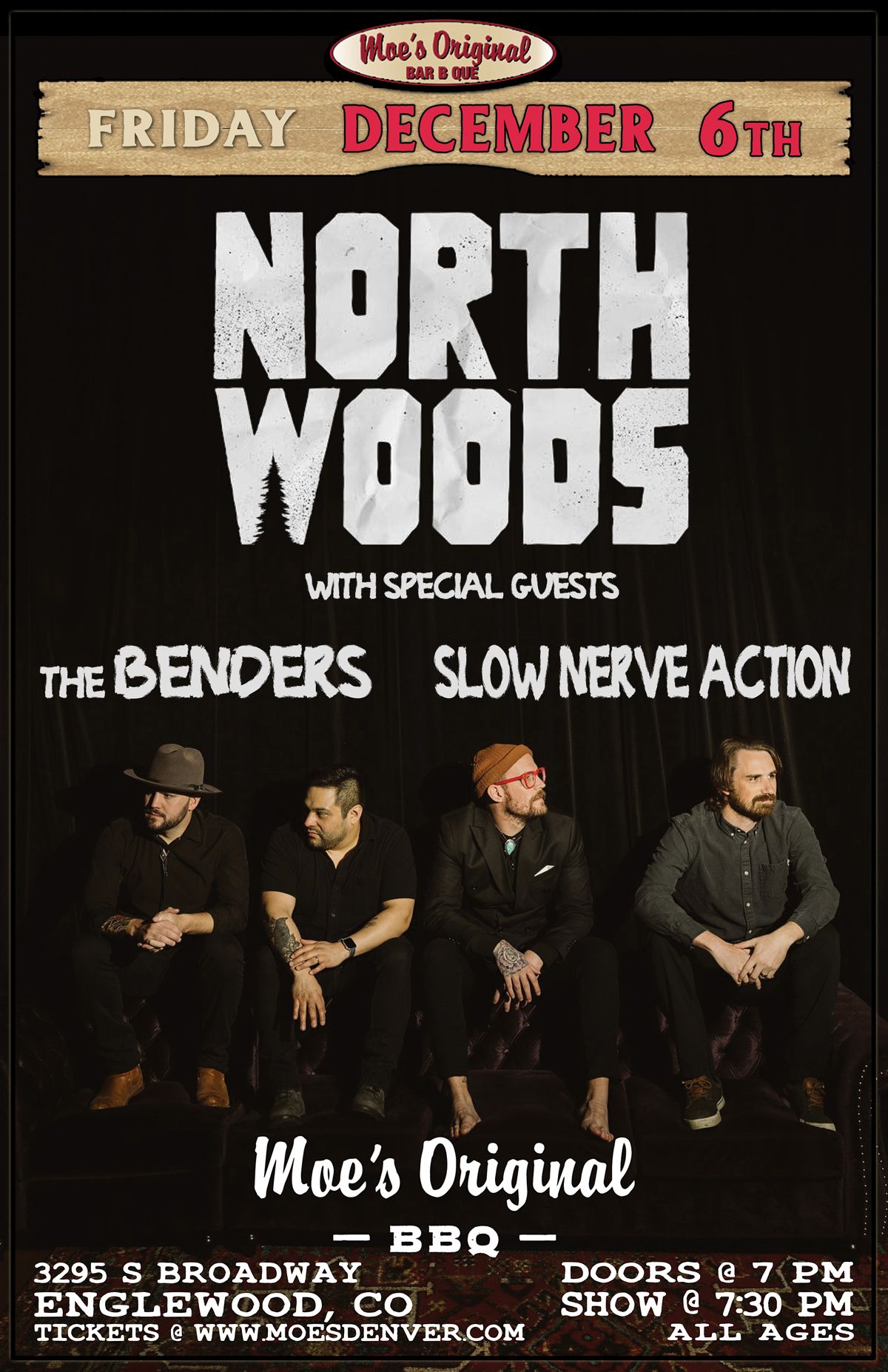 Northwoods w\/ The Benders + Slow Nerve Action