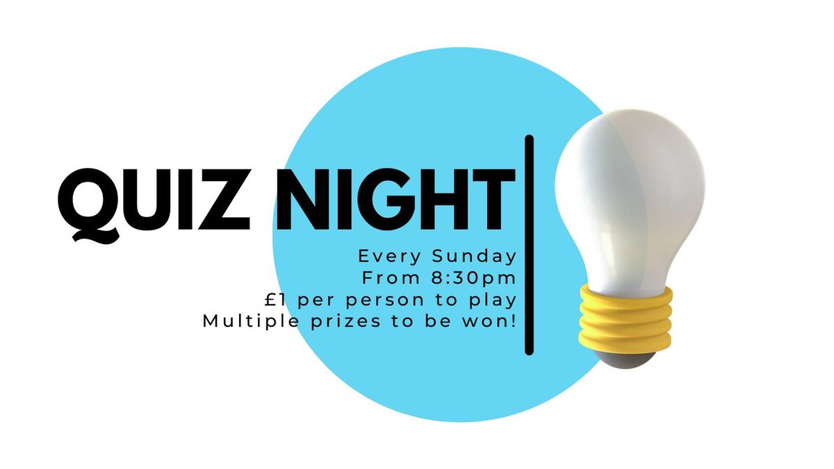 Quiz Night at The Crown