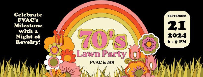 Farmington Valley Arts Center 70's Lawn Party