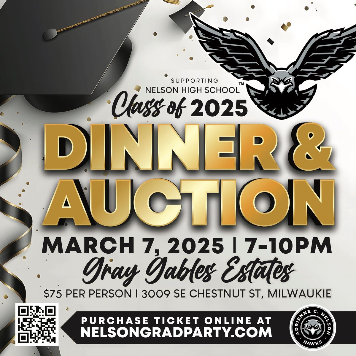 Nelson Dinner and Auction Fundraiser 