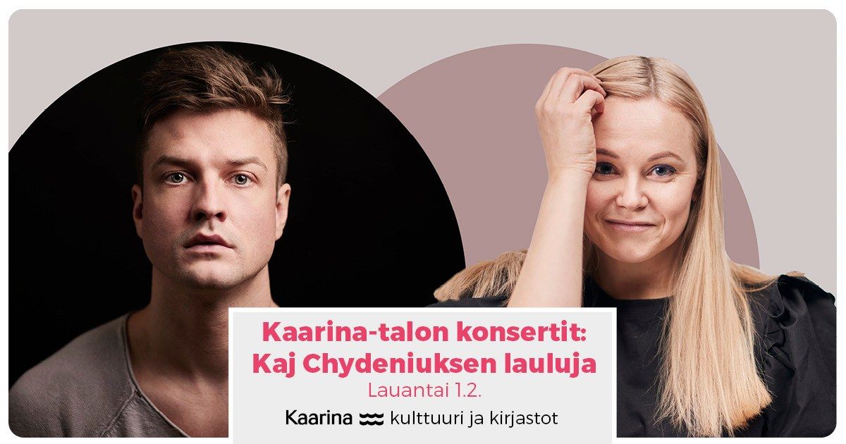 Kaarina-talon konsertit: Kaj Chydeniuksen lauluja