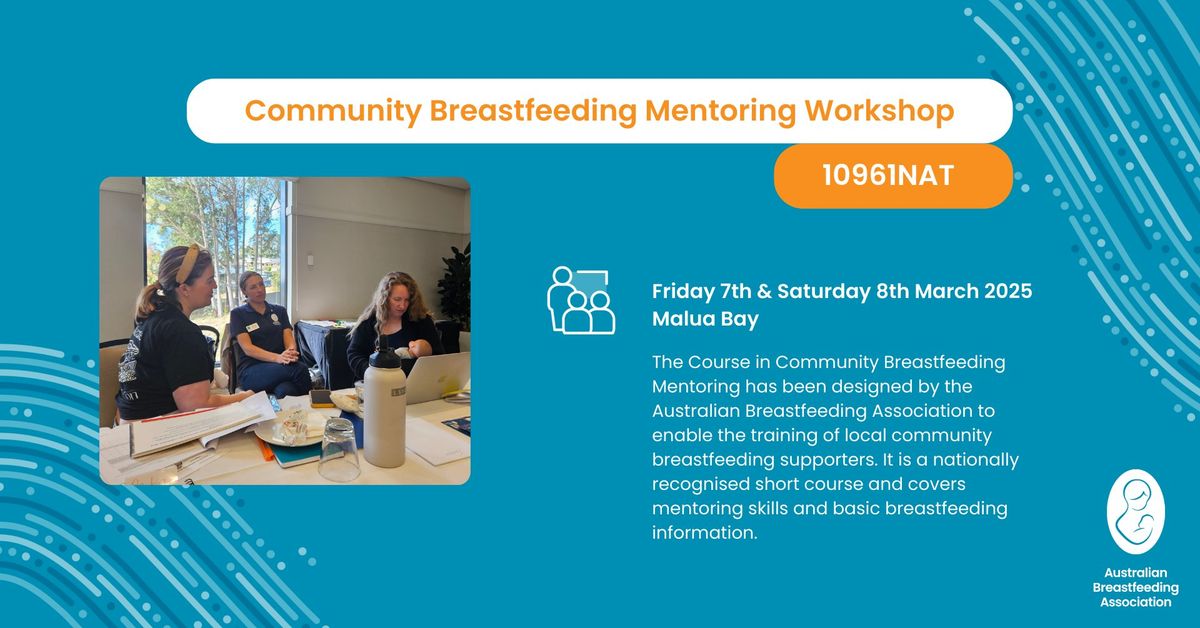 Course in Community Breastfeeding Mentoring -10961NAT 