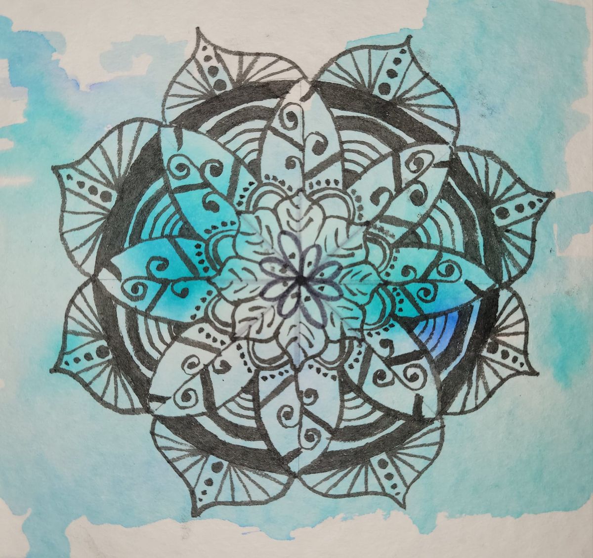 Watercolour Mandalas