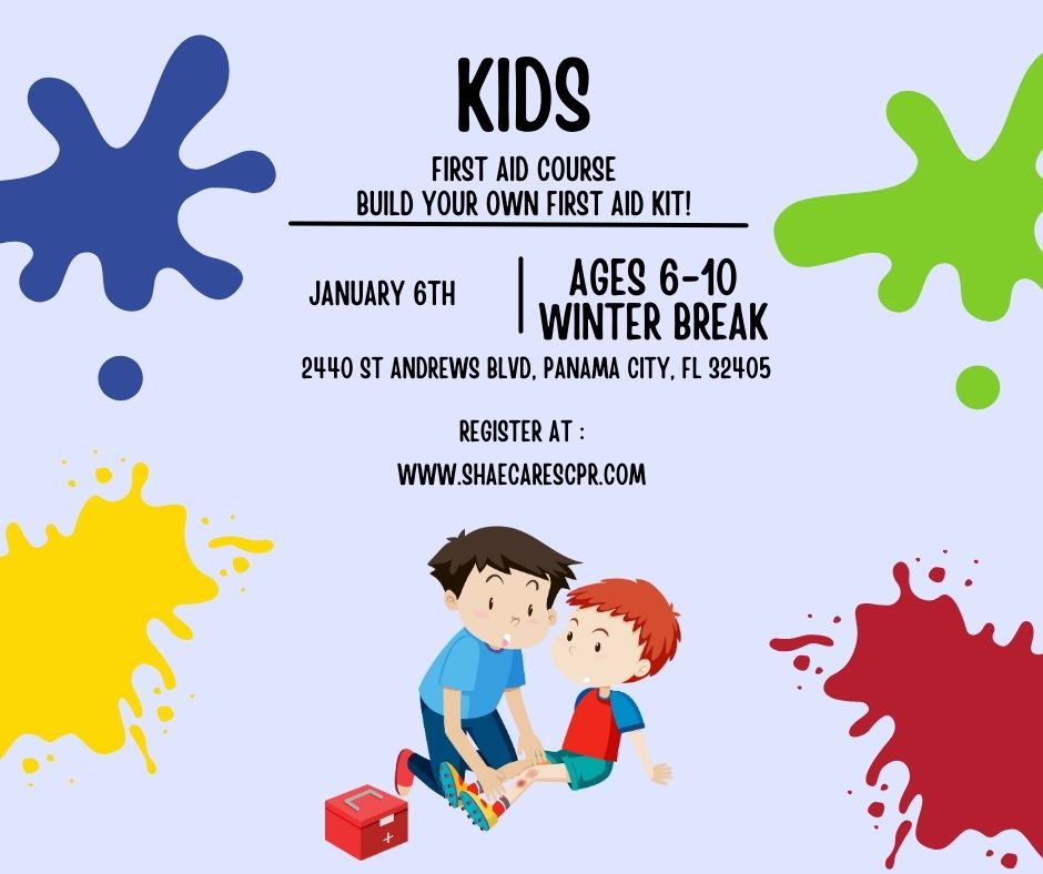 Kids First Aid Certification - Build a Kit!