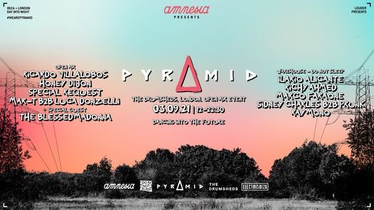 PYRAMID, THE DRUMSHEDS LONDON - Dancing Into The Future