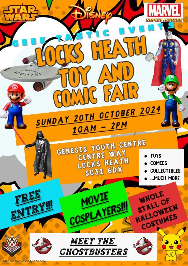 Locks Heath Toy and Comic Fair