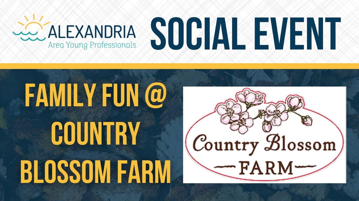 AAYP Social Event - Country Blossom Farm