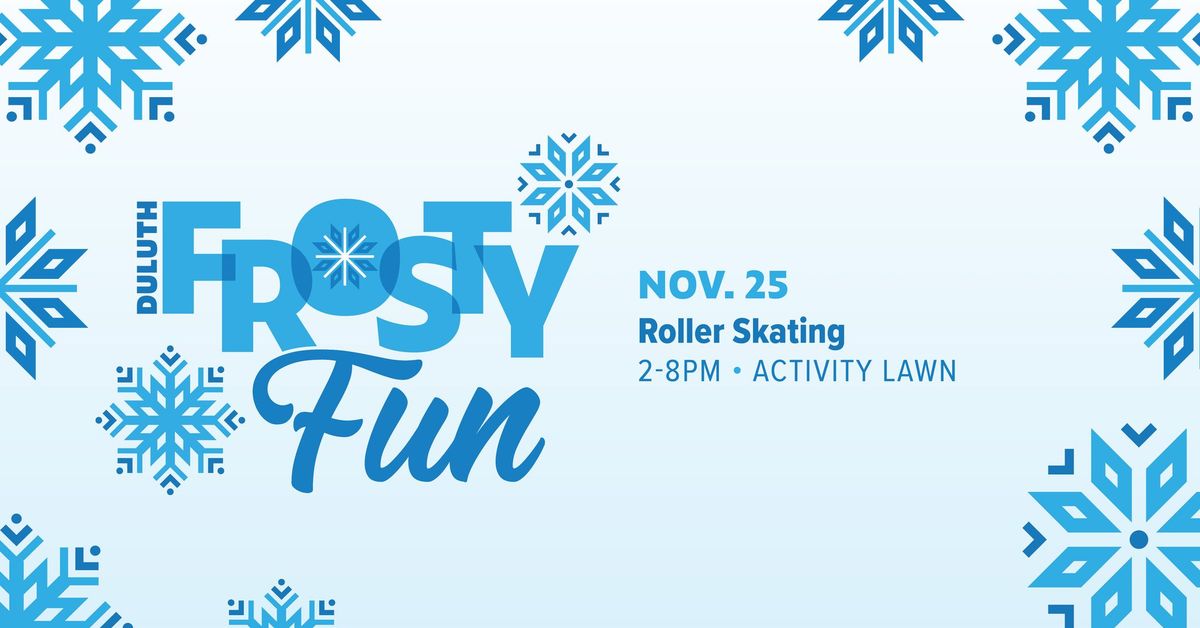 Frosty Fun: Roller Skating 