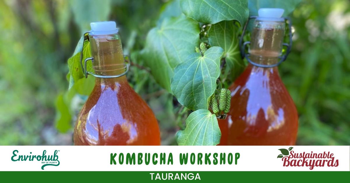 Kombucha Workshop with Edible Weeds