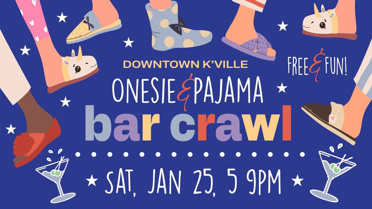 Onesie & Pajama Bar Crawl