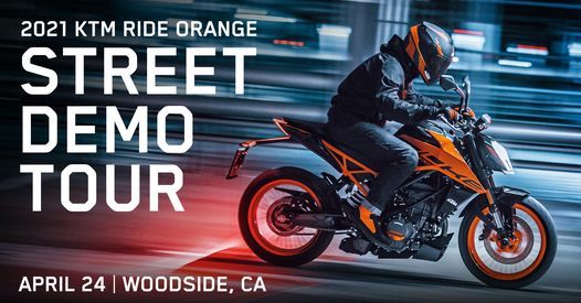2021 KTM Ride Orange Street Demo Tour- Woodside, CA