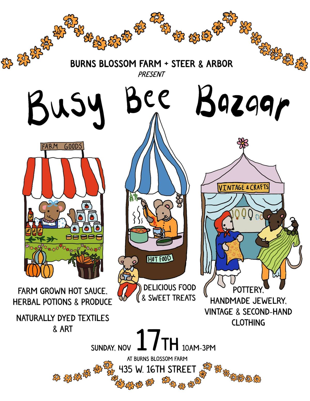 Busy Bee Bazaar!