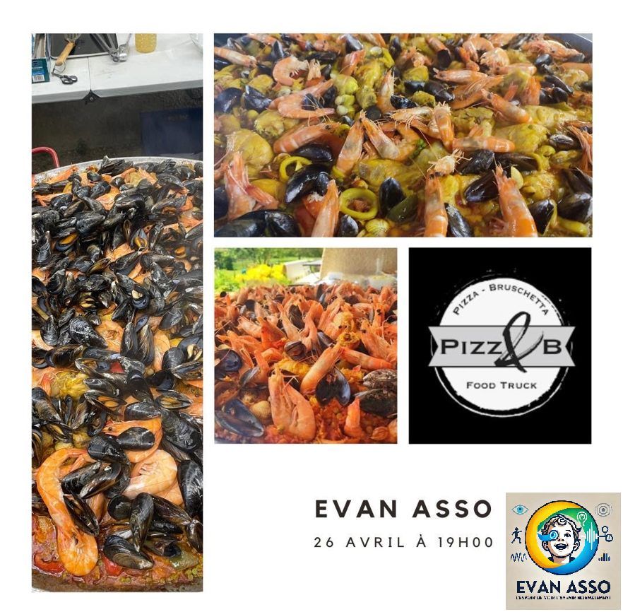 evan asso Soir\u00e9e repas du 26 avril 2025 \u00e0 Beauvallon