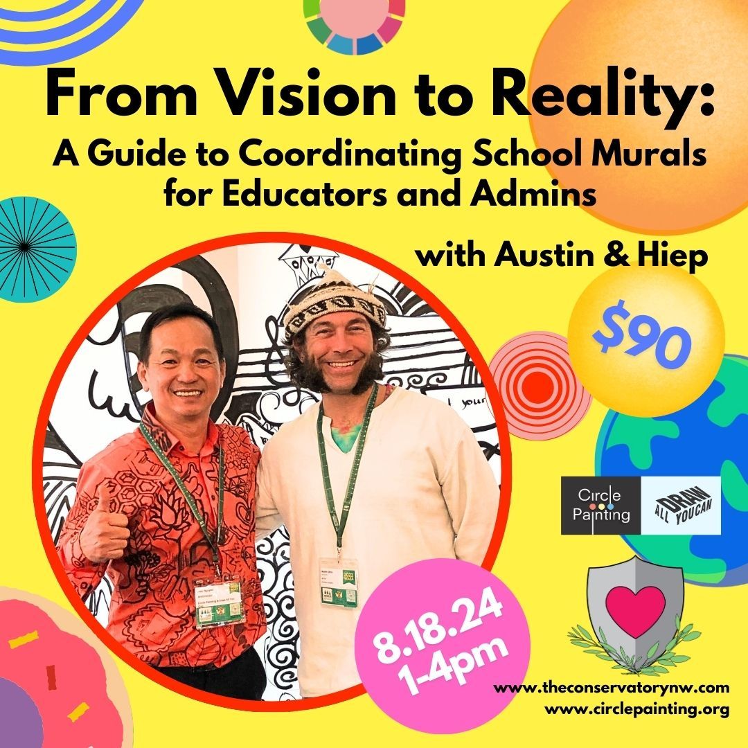 FROM VISION TO REALITY: A GUIDE TO COORDINATING SCHOOL MURALS FOR EDUCATORS AND ADMINS.