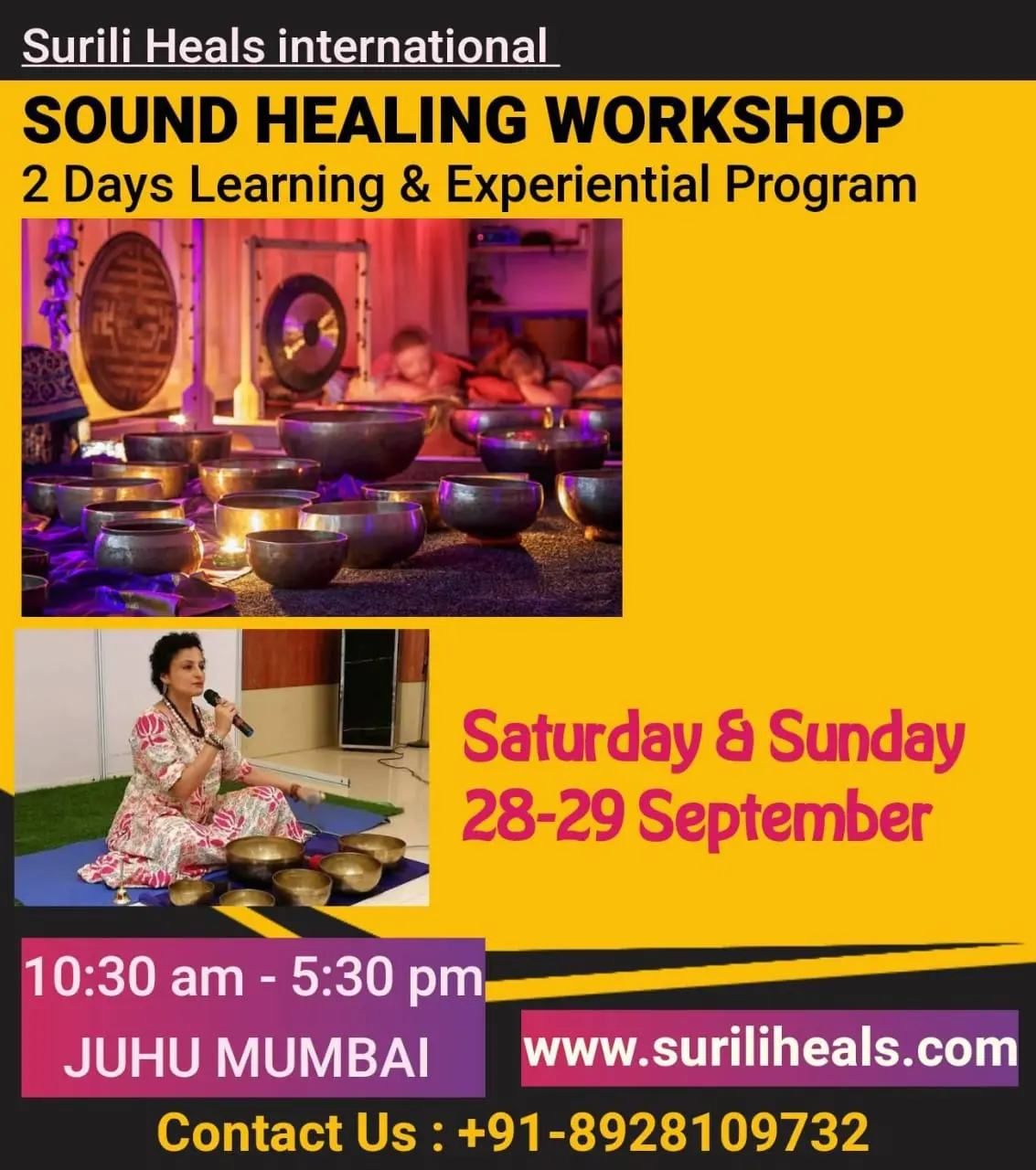 Sound Healing Practitioner Workshop Mumbai