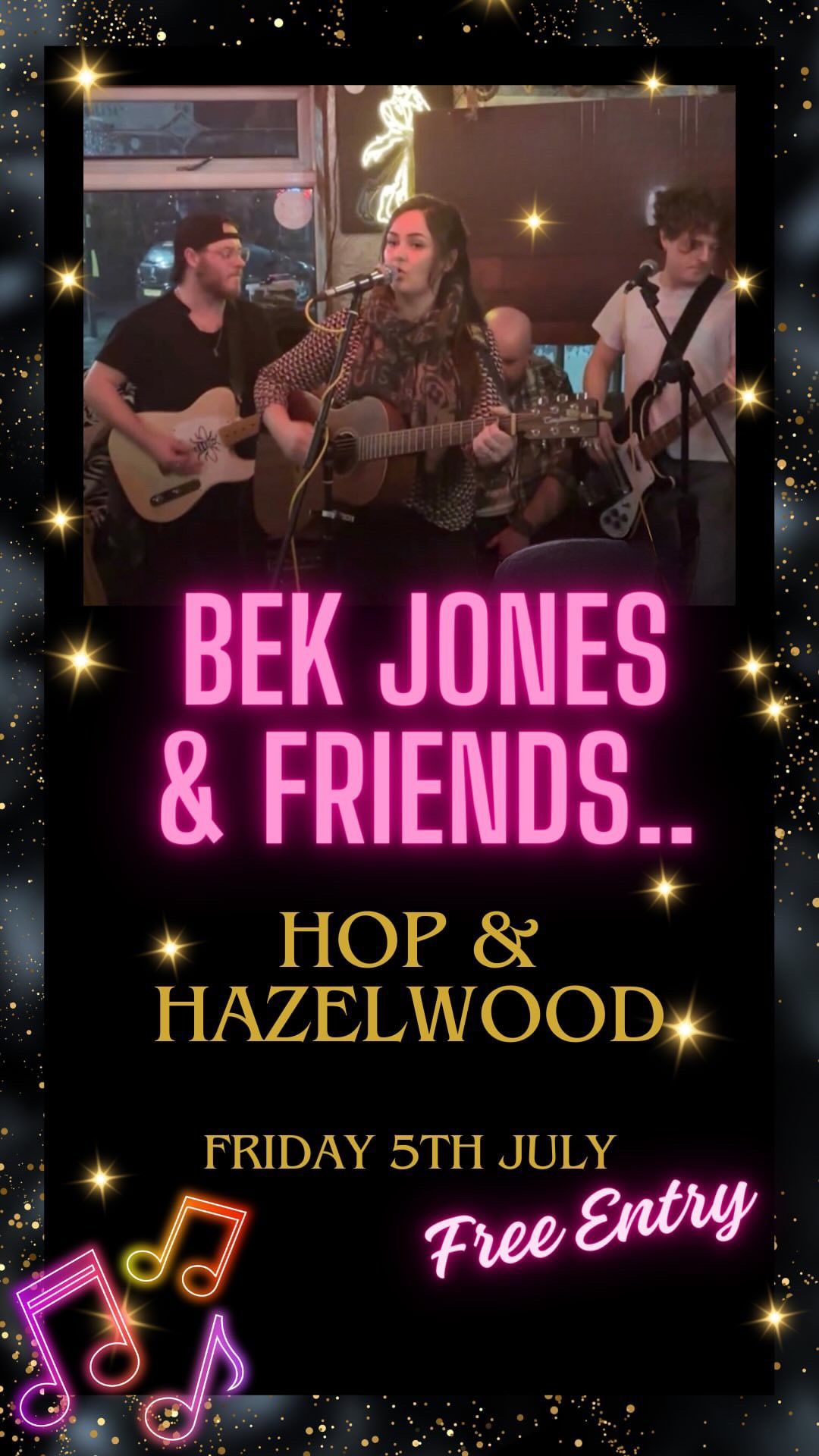 Bek Jones & Moon Candy Live @ The Hop