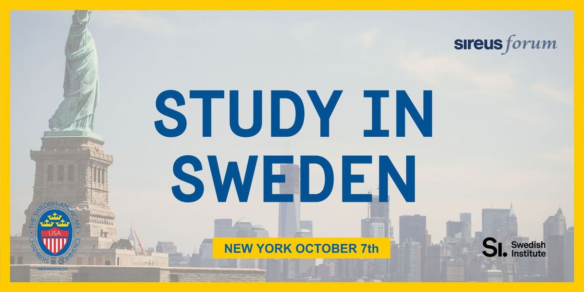 Meet Lund University in NYC, USA!