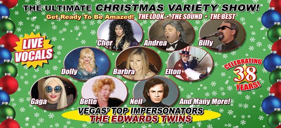 THE EDWARDS TWINS- THE ULTIMATE VEGAS HOLIDAY VARIETY SHOW