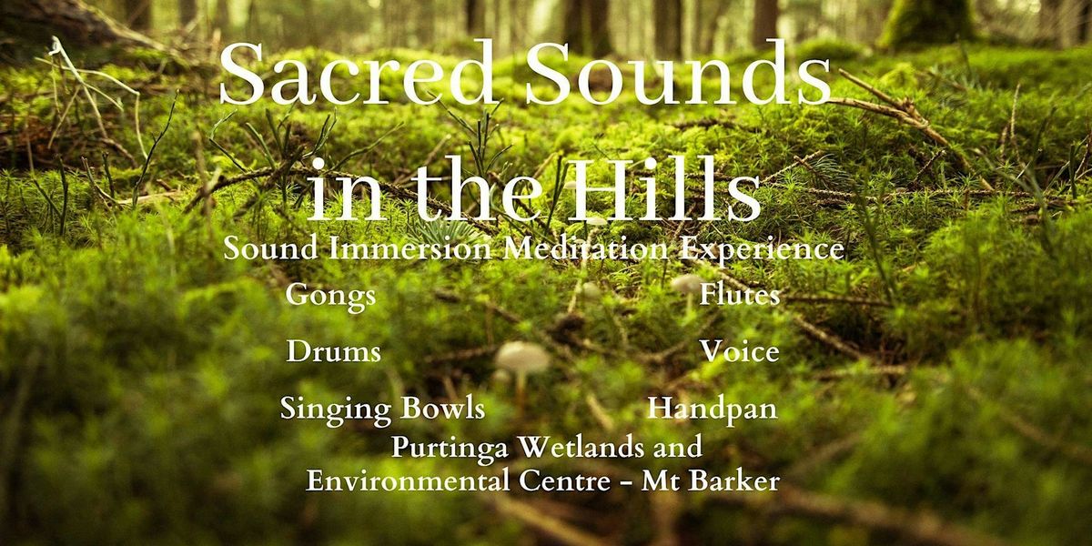 Sacred Sounds In The Hills - Sound Journey (1pm)