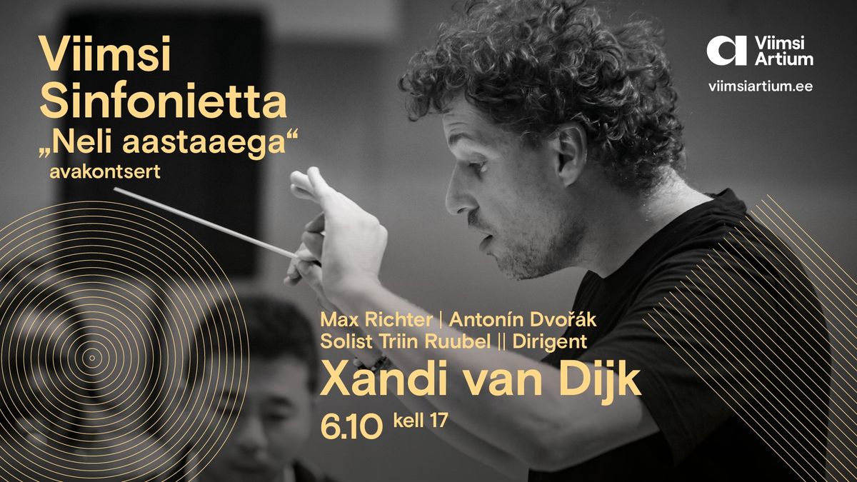 Viimsi Sinfonietta avakontsert "Neli aastaaega" (A. Dvo\u0159\u00e1k \/ M. Richter)