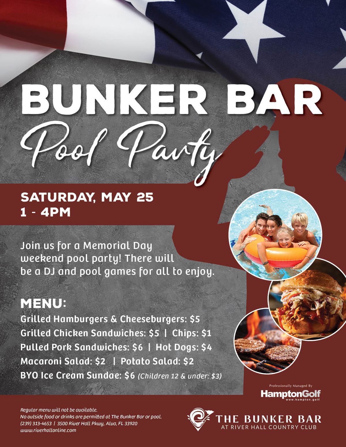Bunker Bar Pool Party (Member Event)