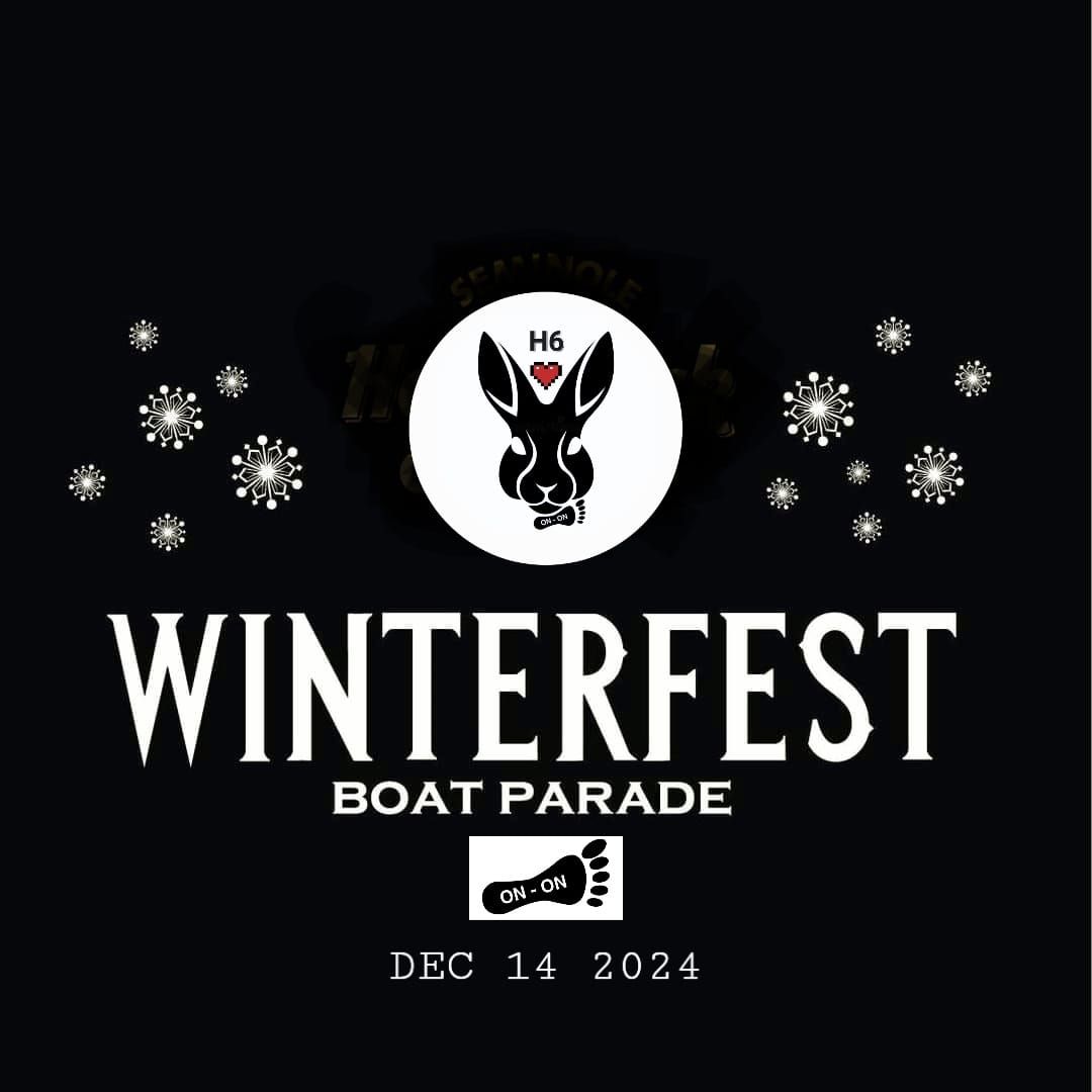 Hollyweird Hash Harriers Winterfest Boat Parade HapPy Hour aka: H6#23?\n