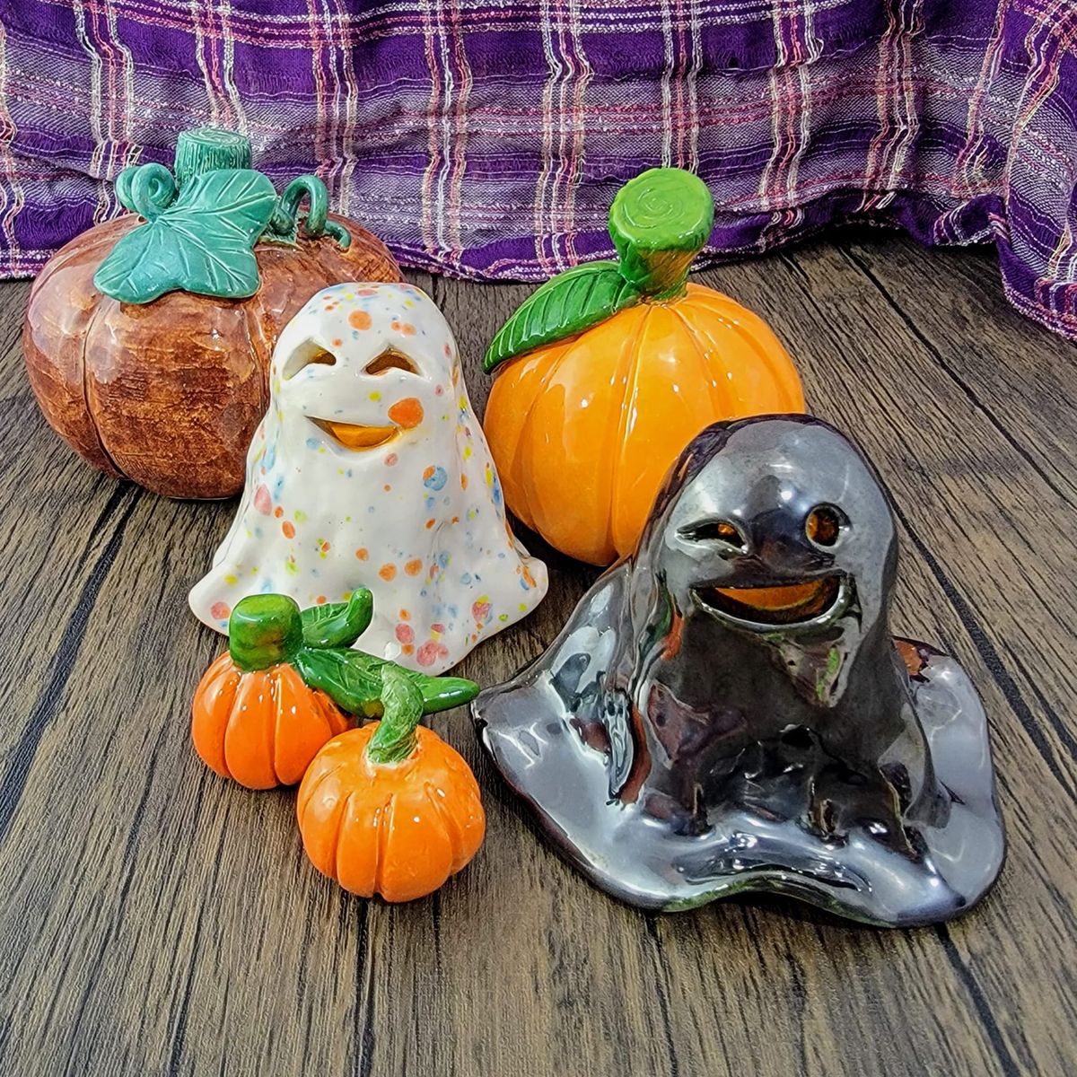 Ghosts & Pumpkins Hand-building Workshop (again!)