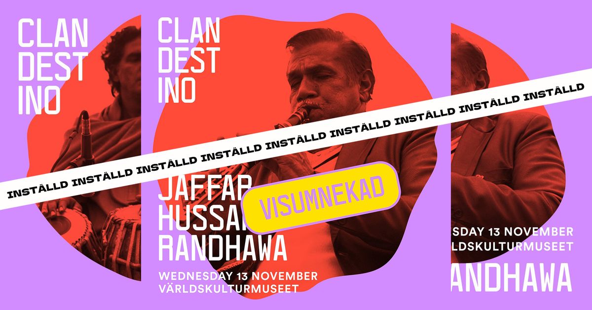 INST\u00c4LLD Konsert: Jaffar Hussain Randhawa