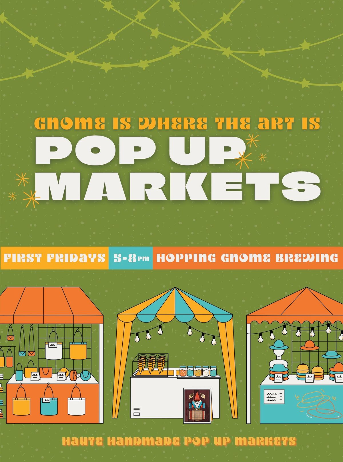 First Friday Pop Up Markets at Hopping Gnome Brewing