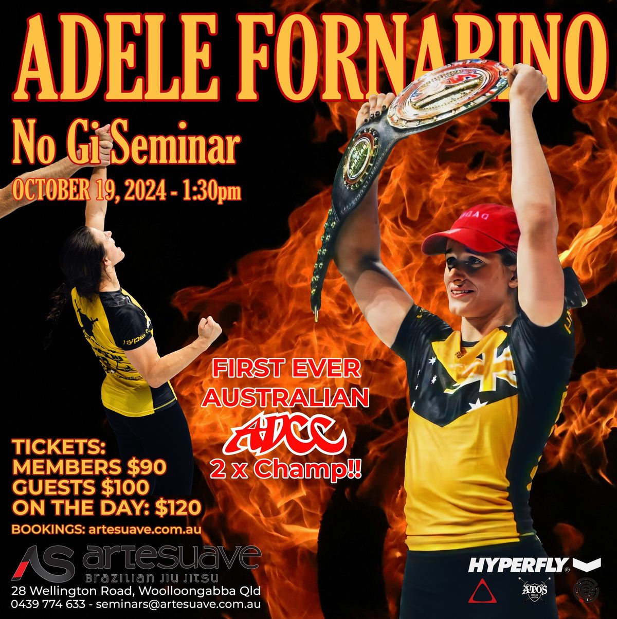 Adele Fornarino No Gi Seminar ?