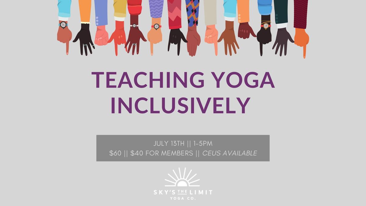 Teaching Yoga Inclusively